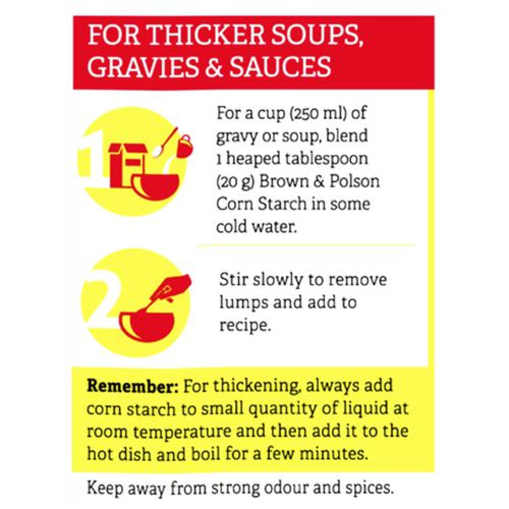 Brown & Polson Corn Starch - Thickening Made Easy, 100 g-7.webp